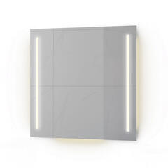 Speil IDA 80 80x75cm led-lys stikk
