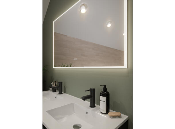 Speil UNA 90 90x75cm led-lys