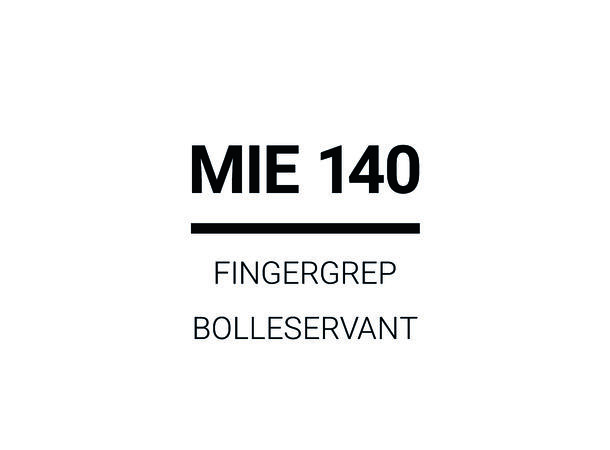 MIE 140 Møbelpakke 4 skuff, fingergrp Mix & Match m/ 1 stk. bolleservant