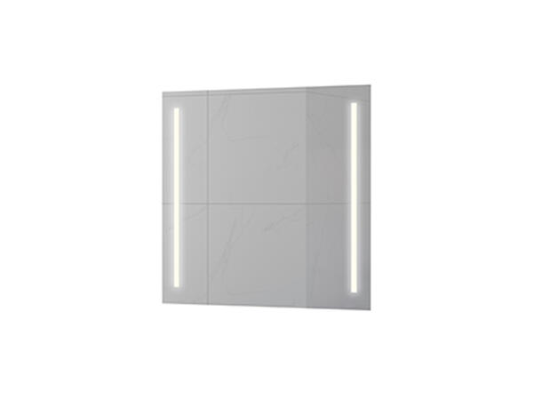 Speil EVA 70 70x75cm led-lys