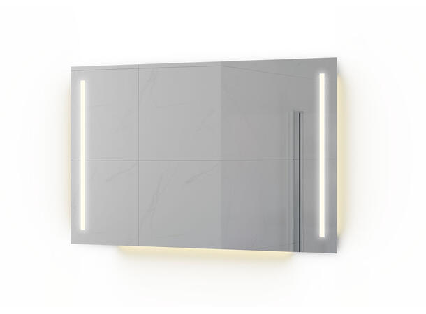 Speil IDA 120 120x75cm led-lys stikk