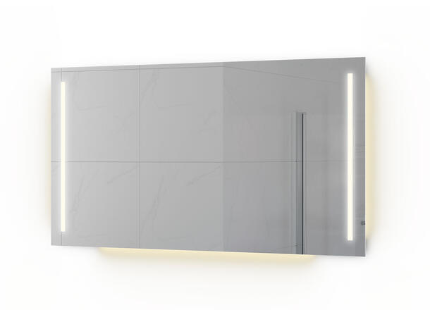 Speil IDA 140 140x75cm led-lys stikk